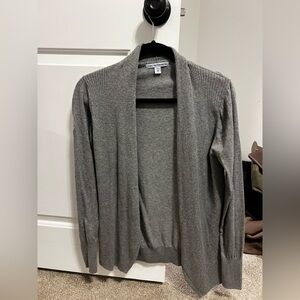 Mercedes Benz Gray Open Front Women's Sweater